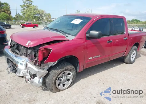 2006 Nissan Titan Se из США, поврежденный, VIN 1N6BA07A56N569827